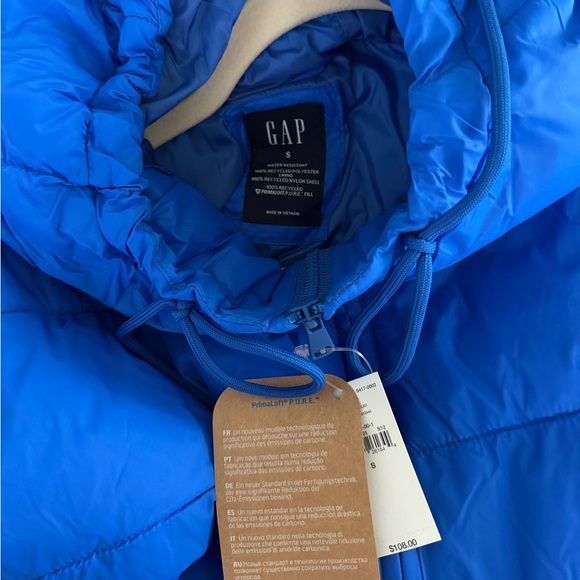 GAP Cobalt Blue Puffer - Picture 5 of 5